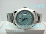 Replica Rolex Day-Date II Blue Dial Stainless Steel Case Watch 41mm